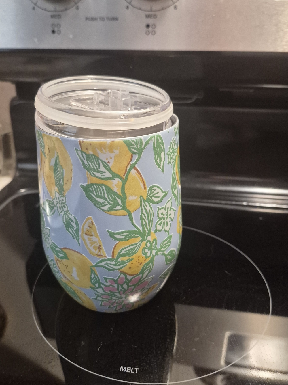 Lilly Pulitzer 12 oz insulated stemless wine tumbler - Picture 7 of 11